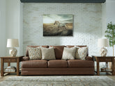 Bay Furniture Gallery - Ashley Furniture - VillaCourt Living Room - Sofa / Caramel - 7490938